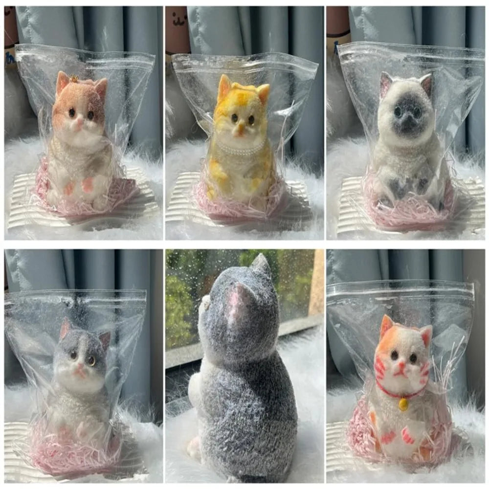 🐱 Ultra-Soft Squishy Cat – Stress Relief & Fidget Fun! 🎁