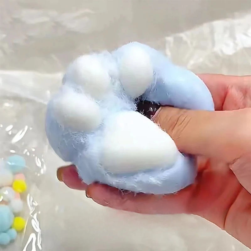 🐾 Ultra-Soft Plush Cat Paw Squishy – The Cutest Stress Relief Toy! 🎀