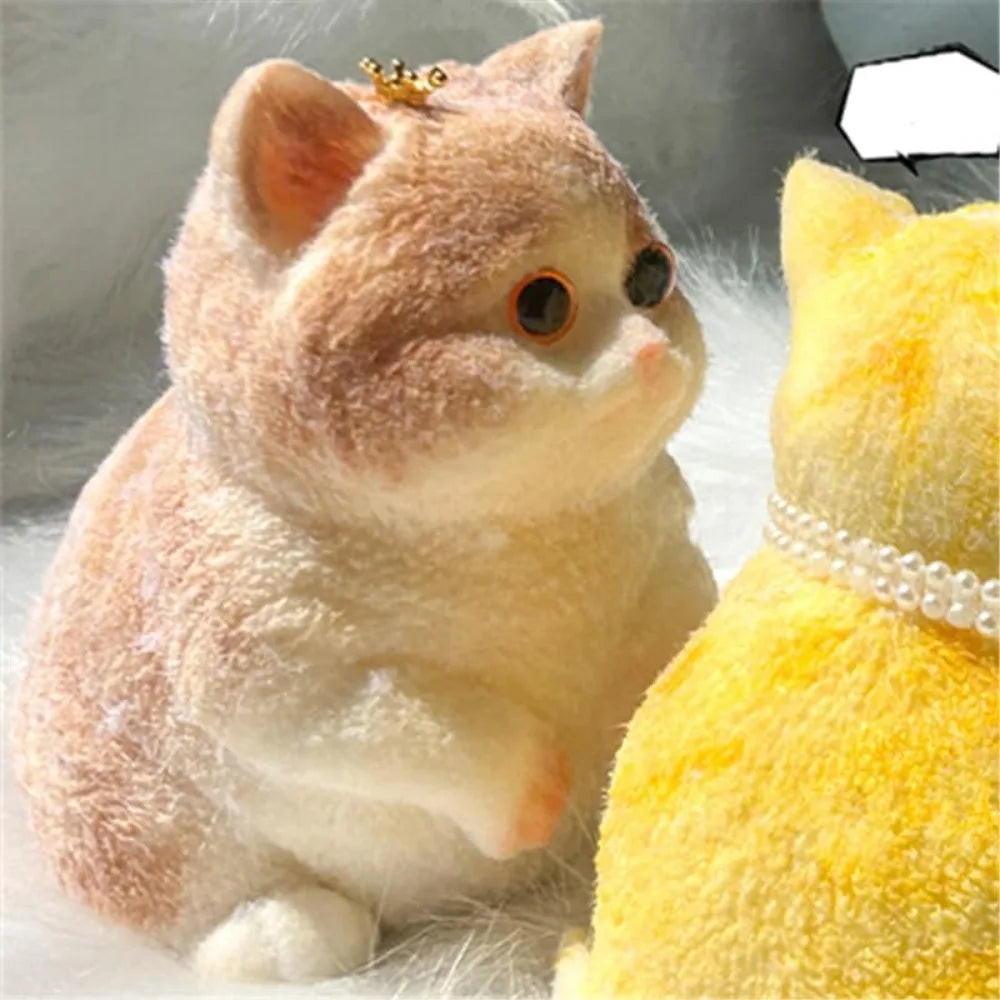 🐱 Ultra-Soft Squishy Cat – Stress Relief & Fidget Fun! 🎁